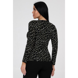 Лонгслив женский №24792 вискоза (р-ры: 46-56) зеленый