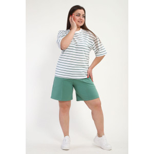 Костюм двойка женский К3186.2 футер 2-х нитка (р-ры: 46-58)