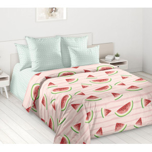 Постельное белье перкаль "Арбузы"
