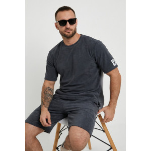 Костюм двойка мужской "Антонио" КМ-6 махра (р-ры: 48-56) графит