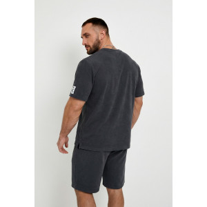 Костюм двойка мужской "Антонио" КМ-6 махра (р-ры: 48-56) графит