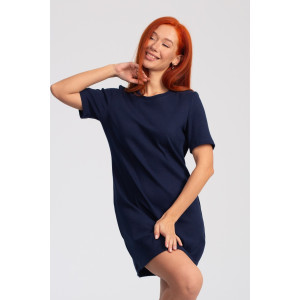 Платье женское К-382 "Дора 2" кашкорсе (р-ры: 42-48) чернило