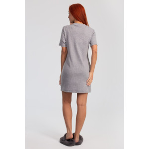 Платье женское К-382 "Дора 2" кашкорсе (р-ры: 42-48) меланж