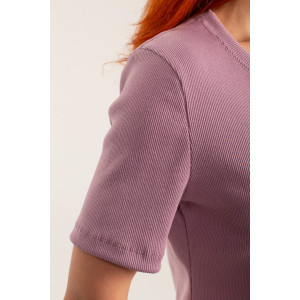 Платье женское К-382 "Дора 2" кашкорсе (р-ры: 42-48) сухая роза