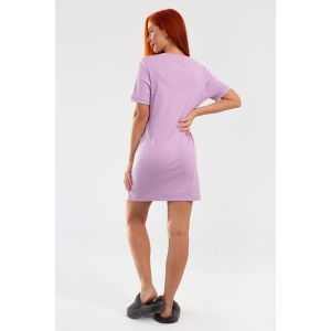 Платье женское К-382 "Дора 2" кашкорсе (р-ры: 42-48) сирень