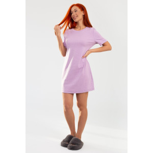 Платье женское К-382 "Дора 2" кашкорсе (р-ры: 42-48) сирень