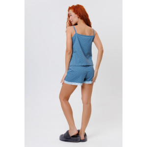 Пижама женская №2257 кулирка (р-ры: 44-54) Пижама женская №2257 кулирка (р-ры: 44-54)