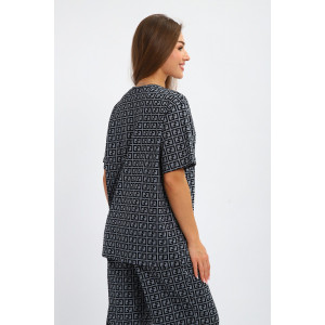 Костюм двойка женский №248 кулирка (р-ры: 48-58) серый Костюм двойка женский №248 кулирка (р-ры: 48-58) серый