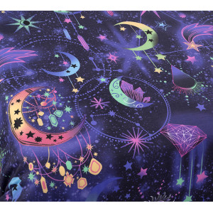 Детское постельное белье перкаль на резинке "Эзотерика"