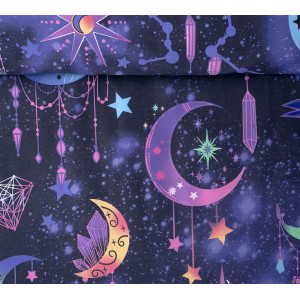 Детское постельное белье перкаль на резинке "Эзотерика"