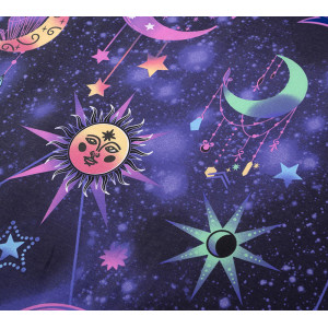 Детское постельное белье перкаль на резинке "Эзотерика"