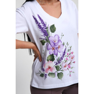 Костюм двойка женский №74725 футер-кулирка (р-ры: 46-64) корица Костюм двойка женский №74725 футер-кулирка (р-ры: 46-64) корица