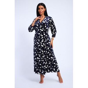 Халат женский "Василиса" велюр стрейч (последний размер) 48,50,56,58