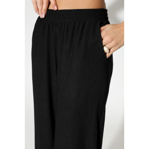 Брюки женские М-1021 жатка (р-ры: 44-56) черный