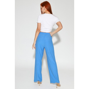 Брюки женские М-1021 жатка (р-ры: 44-56) голубой