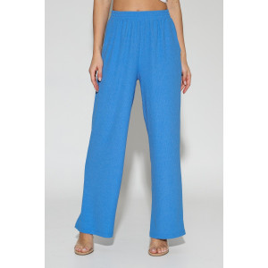 Брюки женские М-1021 жатка (р-ры: 44-56) голубой