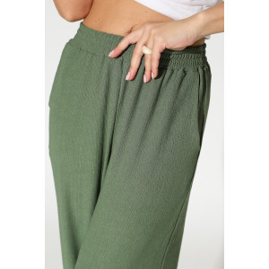 Брюки женские М-1021 жатка (р-ры: 44-56) хаки