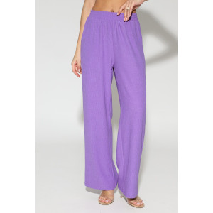 Брюки женские М-1021 жатка (р-ры: 44-56) лаванда Брюки женские М-1021 жатка (р-ры: 44-56) лаванда