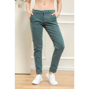 Джинсы женские JBG-010 джинс (р-ры: XS-XL) зеленый