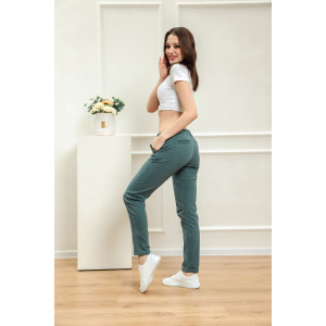 Джинсы женские JBG-010 джинс (р-ры: XS-XL) зеленый