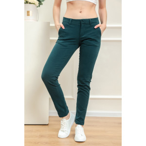 Джинсы женские JBG-009 джинс (р-ры: XS-XL) зеленый