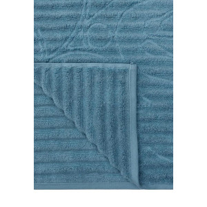 Полотенце махровое "Delphinium dei fiori" морская волна (последний размер) 70х140