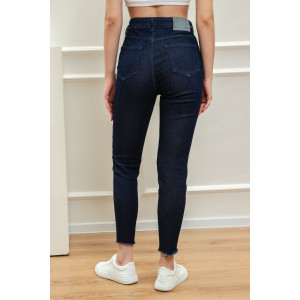 Джинсы женские MBJB-03 джинс (р-ры: 25-30) темно-синий