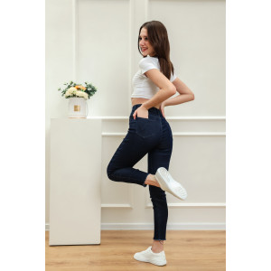 Джинсы женские MBJB-03 джинс (р-ры: 25-30) темно-синий