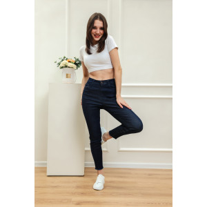 Джинсы женские MBJB-03 джинс (р-ры: 25-30) темно-синий