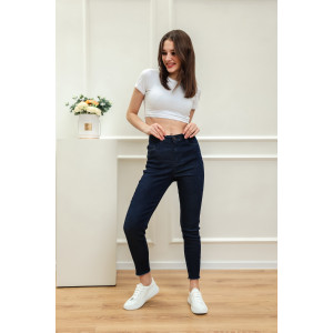Джинсы женские MBJB-03 джинс (р-ры: 25-30) темно-синий