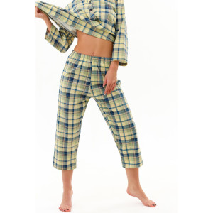 Пижама женская №21599 кулирка (р-ры: 46-60) оливковый