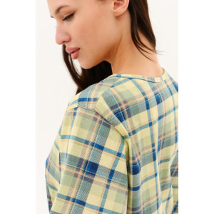 Пижама женская №21599 кулирка (р-ры: 46-60) оливковый