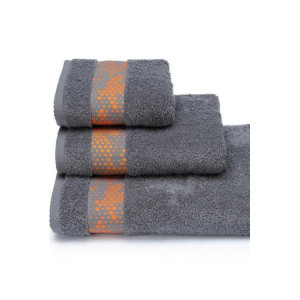 Полотенце махровое "Element" дымчатый (стальной) (последний размер) 50х90