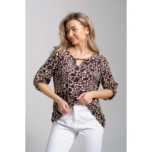 Туника женская №36941 вискоза (р-ры: 48-62) молочный Туника женская №36941 вискоза (р-ры: 48-62) молочный