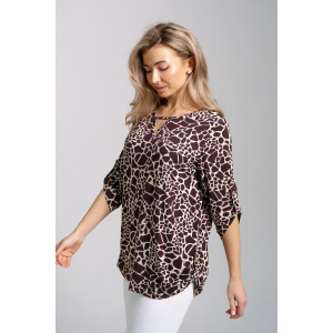 Туника женская №36941 вискоза (р-ры: 48-62) молочный Туника женская №36941 вискоза (р-ры: 48-62) молочный