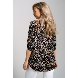 Туника женская №36941 вискоза (р-ры: 48-62) коричневый Туника женская №36941 вискоза (р-ры: 48-62) коричневый