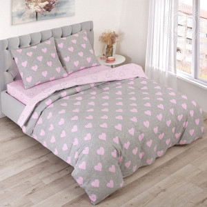 Постельное белье поплин "Купидон" (последний размер) 2.0-сп.