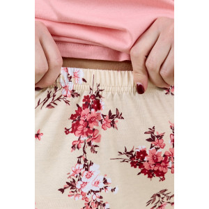 Пижама женская "Айрис-2" кулирка (р-ры: 48-58) персиковый