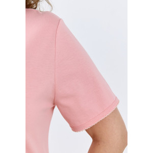 Пижама женская "Айрис-2" кулирка (р-ры: 48-58) персиковый