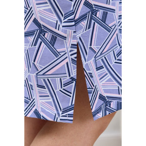 Халат женский "Мирана" кулирка (р-ры: 48-62) лиловый