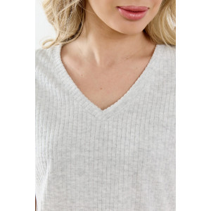 Костюм двойка женский "Изящество" махра (р-ры: 44-54) серый Костюм двойка женский "Изящество" махра (р-ры: 44-54) серый