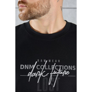 Футболка мужская "Арчи-2" кулирка с лайкрой (р-ры: 48-58) черный