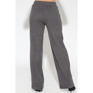 Брюки женские М-1020 полар флис (р-ры: 46-56) серый микровельвет