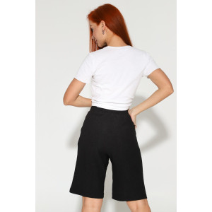 Бермуды женские М-1023 жатка (р-ры: 54-58) черный
