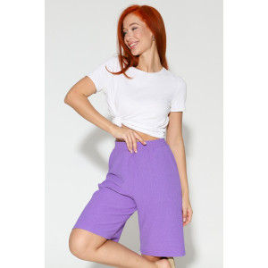Бермуды женские М-1023 жатка (р-ры: 54-58) лаванда