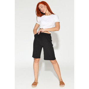 Бермуды женские М-1022 жатка (р-ры: 44-52) черный