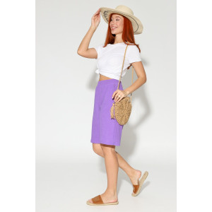 Бермуды женские М-1022 жатка (р-ры: 44-52) лаванда