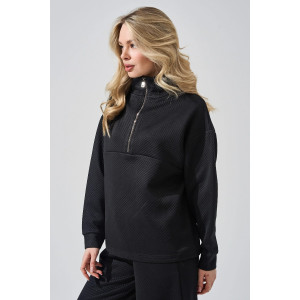 Костюм двойка женский 2450-Жак "Жаккард" жаккард (р-ры: 46-56) черный Костюм двойка женский 2450-Жак "Жаккард" жаккард (р-ры: 46-56) черный