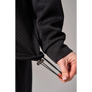 Костюм двойка женский 2450-Жак "Жаккард" жаккард (р-ры: 46-56) черный Костюм двойка женский 2450-Жак "Жаккард" жаккард (р-ры: 46-56) черный