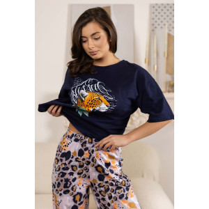 Костюм двойка женский 1958/7 кулирка (р-ры: 44-58) ментол Костюм двойка женский 1958/7 кулирка (р-ры: 44-58) ментол